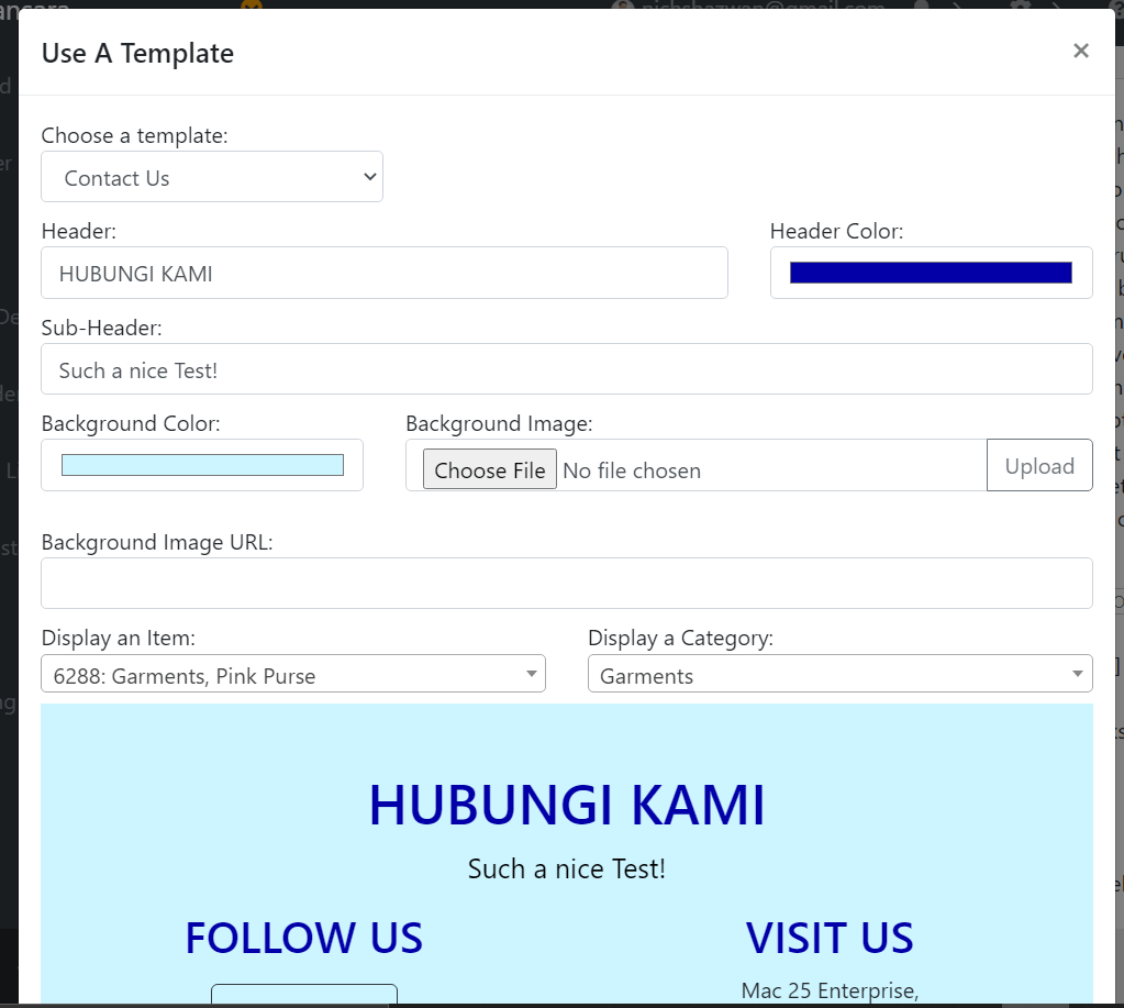 webtemplate