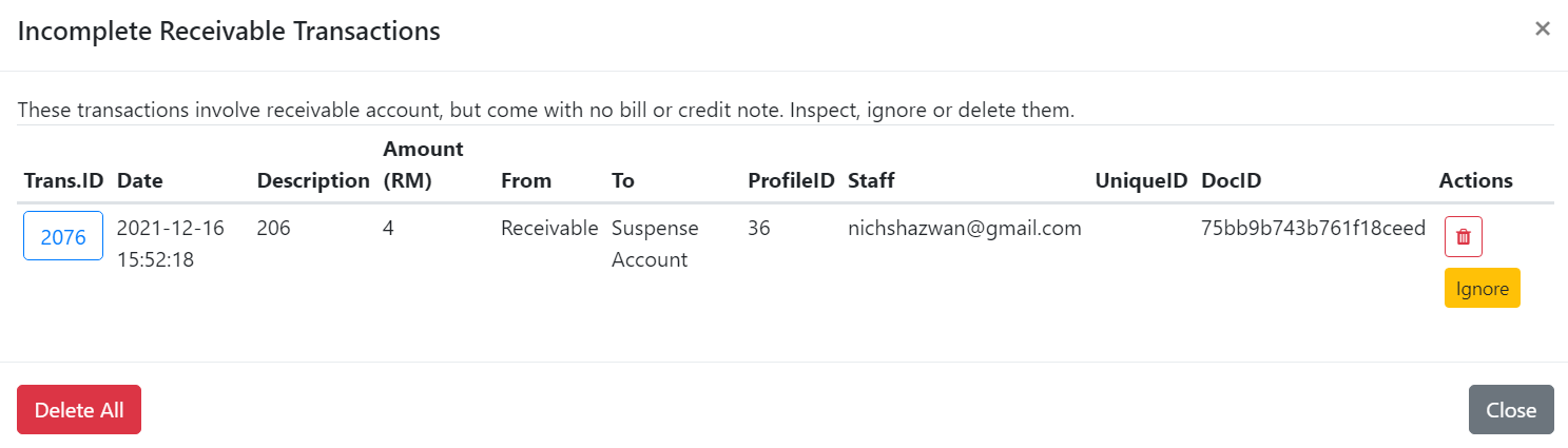 FixDataDetails Tutorial ShortCut