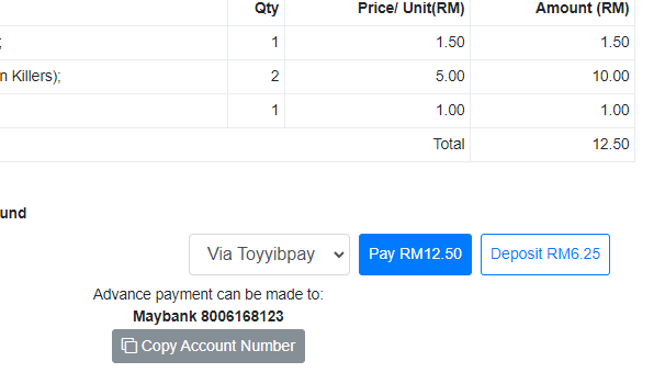 PriceItemMultiplication